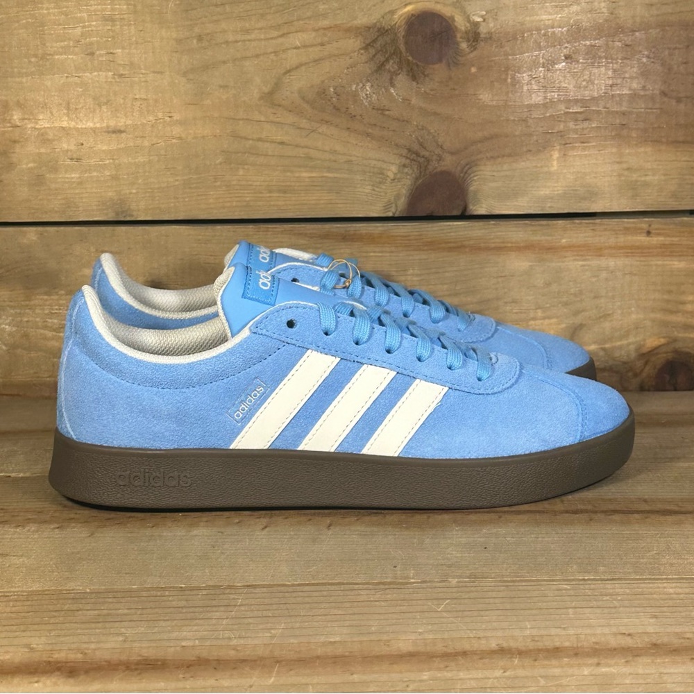 NEW (Multiple Sizes) Adidas VL Court 2.0 "Semi Blue Burst" Low Top Shoes JI0496